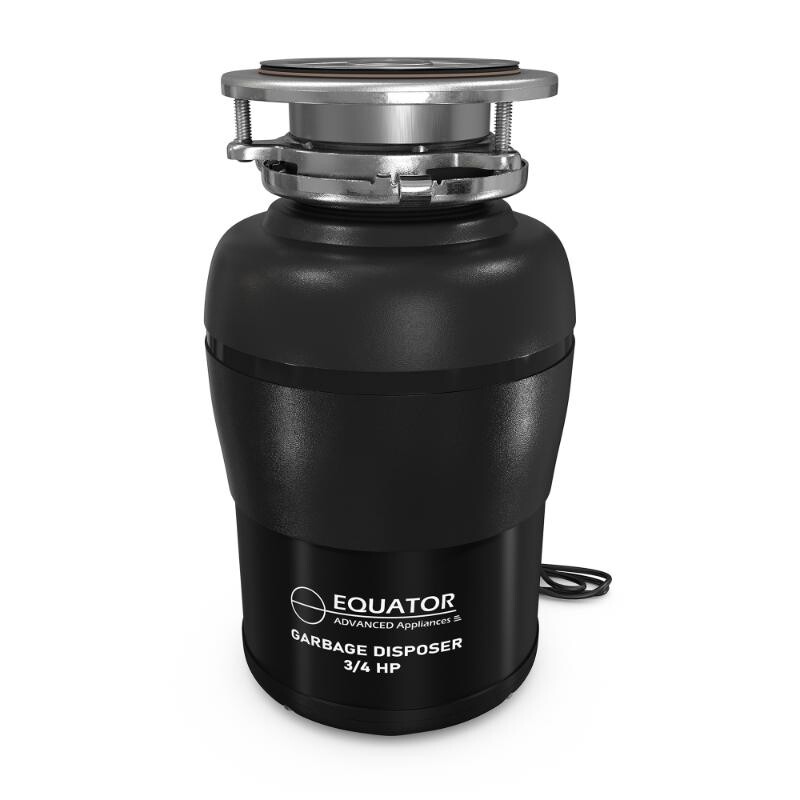 Garbage Disposal 3/4HP ULTRA QUIET 65 dB 2 Stage Grinding 1700 rpm 110V GD075