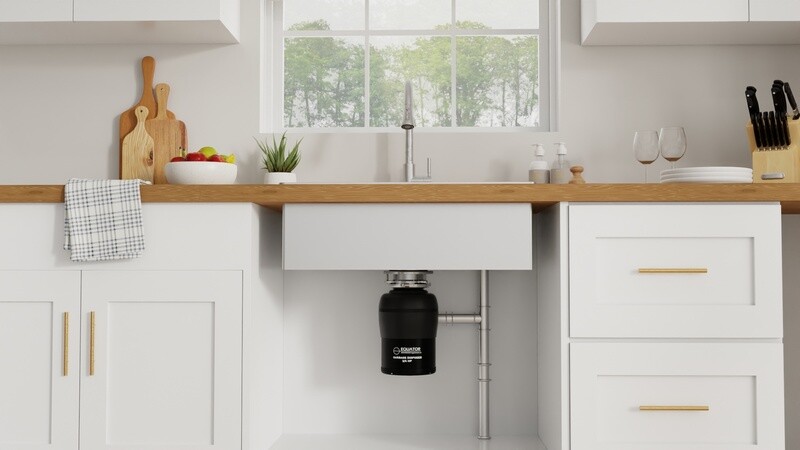 Garbage Disposal 3/4HP ULTRA QUIET 65 dB 2 Stage Grinding 1700 rpm 110V GD075, product image 14 of 17