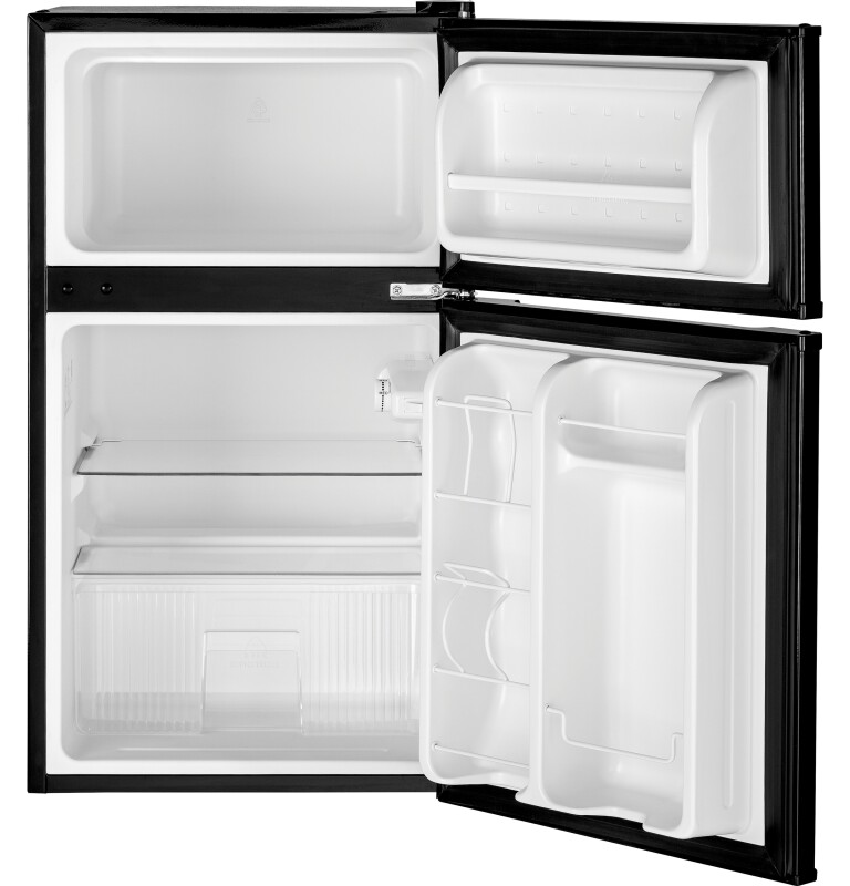 Double-Door Compact Refrigerator view 2