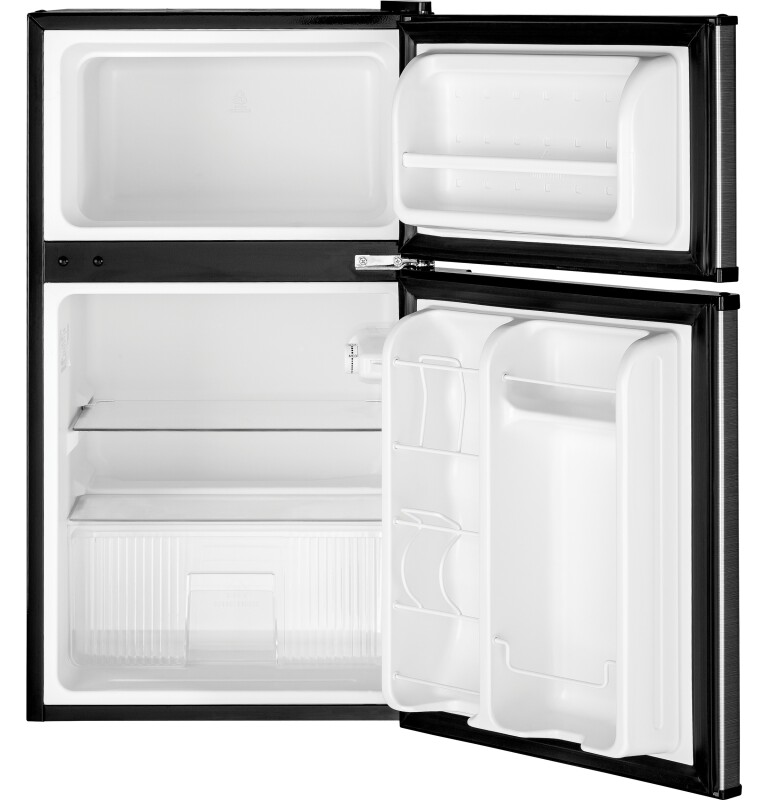 Double-Door Compact Refrigerator view 2