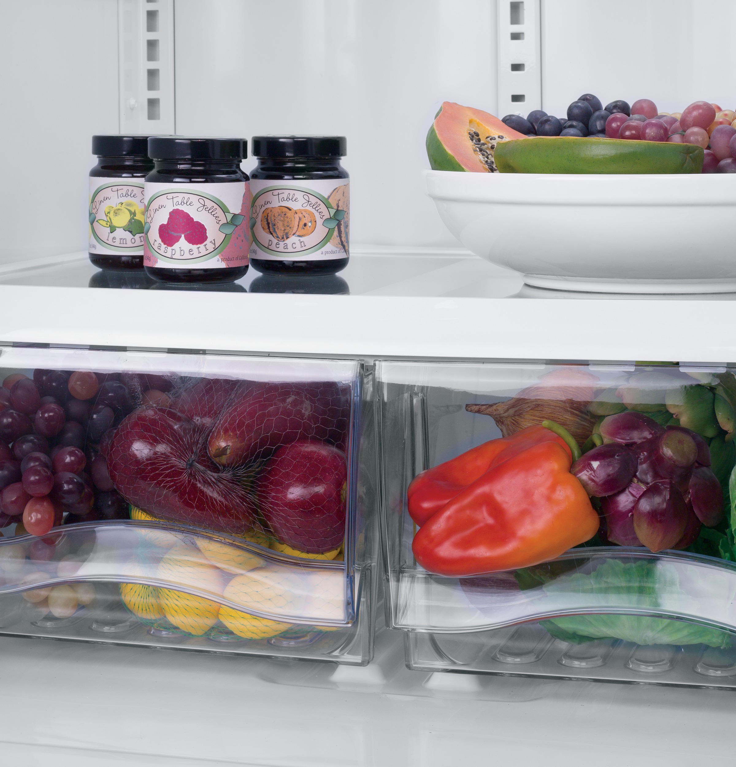 20.2 Cu. Ft. Bottom-Freezer Refrigerator GDE20ESESS, product image 8 of 12