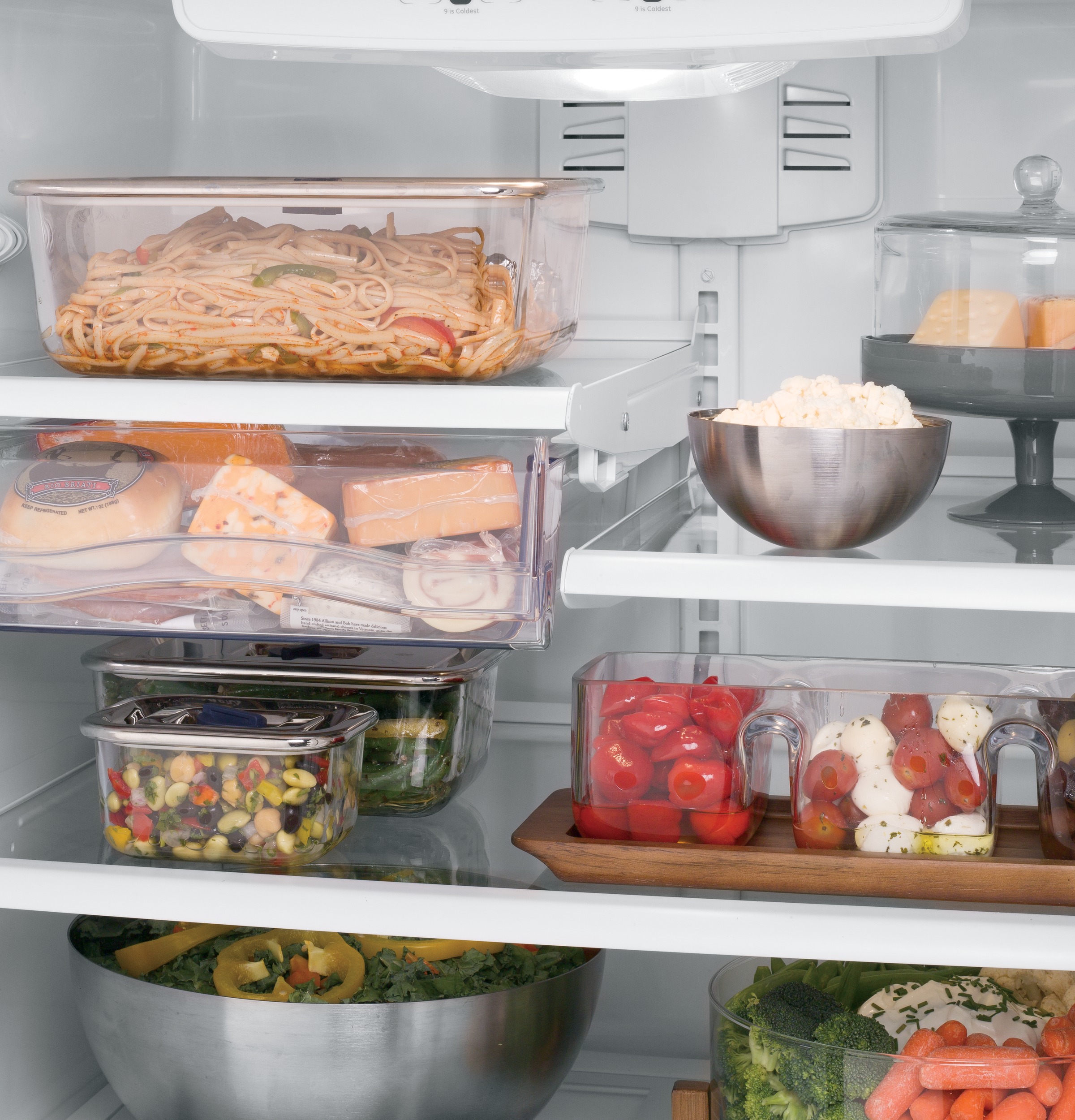20.2 Cu. Ft. Bottom-Freezer Refrigerator GDE20ETEBB, product image 7 of 9