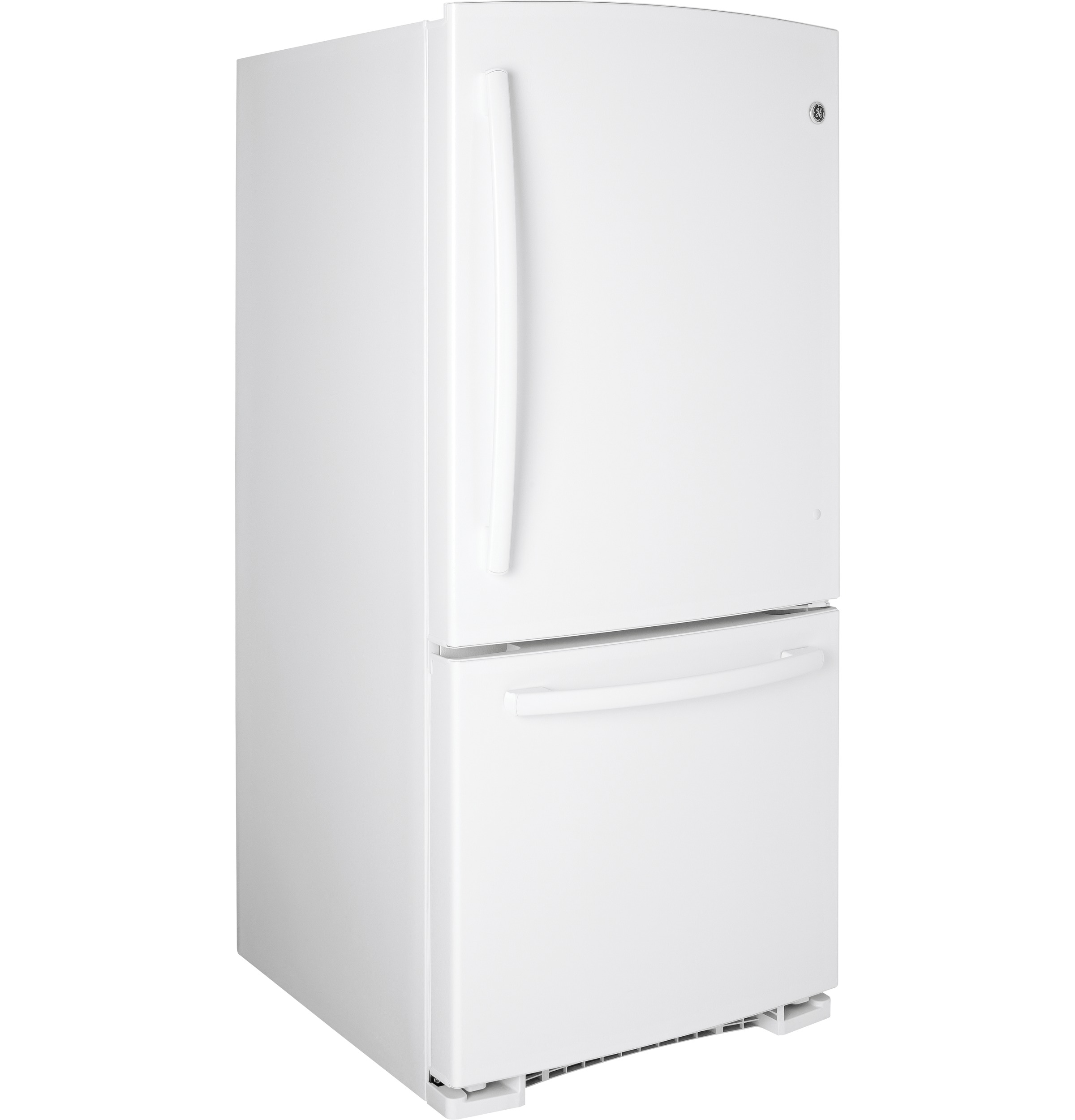 20.2 Cu. Ft. Bottom-Freezer Refrigerator GDE20ETEWW, product image 3 of 9