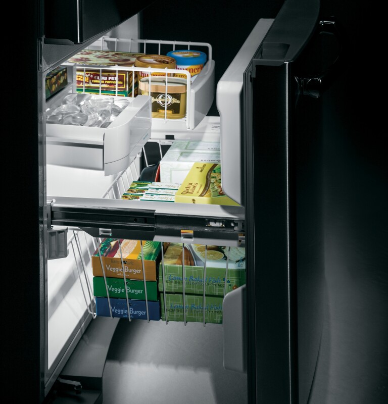 20.3 Cu. Ft. Bottom Freezer Refrigerator GDE20GGHBB, product image 6 of 8