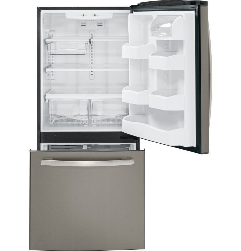20.3 Cu. Ft. Bottom Freezer Refrigerator GDE20GMHES, product image 4 of 8