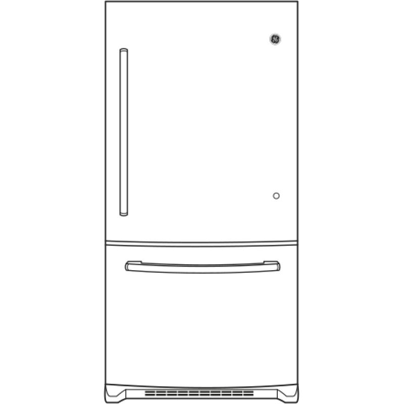 21.0 Cu. Ft. Bottom-Freezer Refrigerator view 11