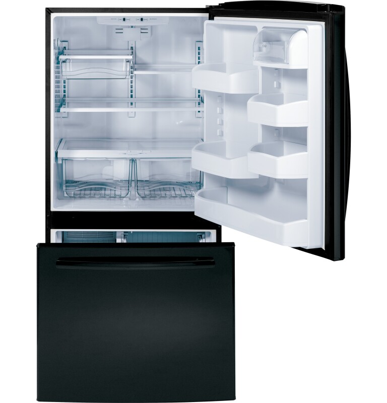 23.2 Cu. Ft. Bottom-Freezer Drawer Refrigerator GDE23GGHBB, product image 3 of 10