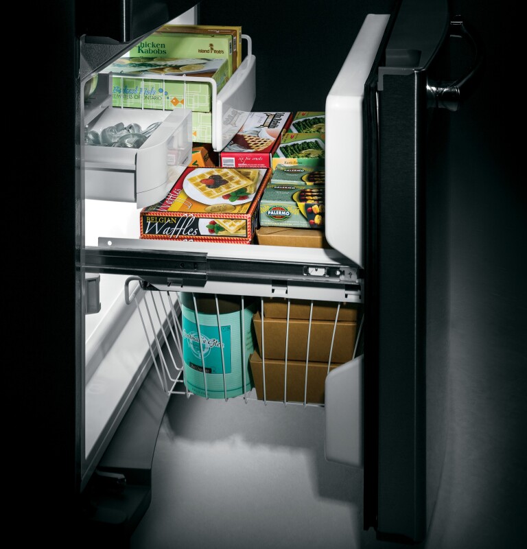 23.2 Cu. Ft. Bottom-Freezer Drawer Refrigerator GDE23GGHBB, product image 8 of 10