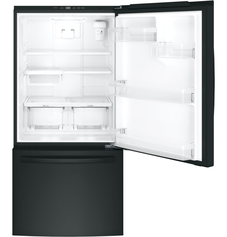24.9 Cu. Ft. Bottom-Freezer Drawer Refrigerator GDE25EGKBB, product image 4 of 14