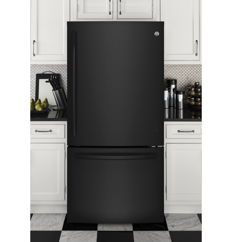 24.9 Cu. Ft. Bottom-Freezer Drawer Refrigerator GDE25EGKBB, product image 7 of 14