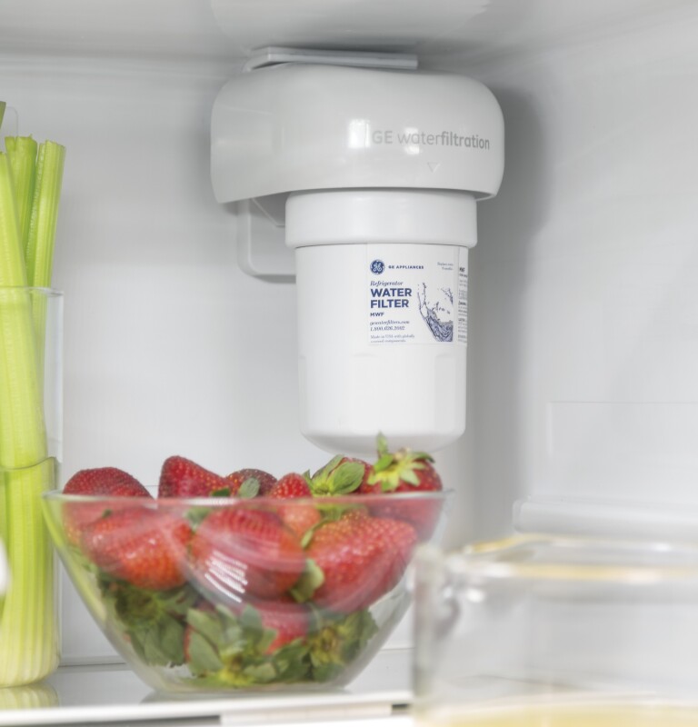 24.9 Cu. Ft. Bottom-Freezer Drawer Refrigerator GDE25EGKBB, product image 11 of 14