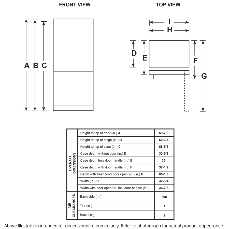 24.8 Cu. Ft. Bottom-Freezer Drawer Refrigerator view 14