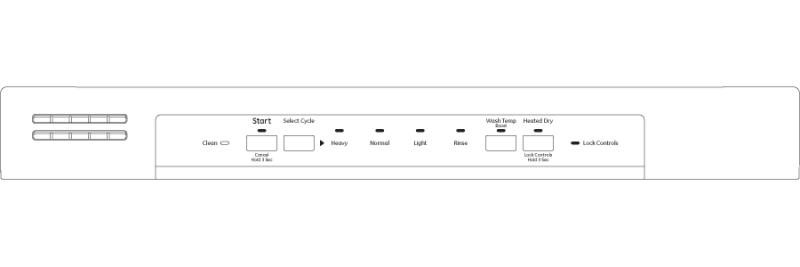 Dishwasher with Front Controls view 25