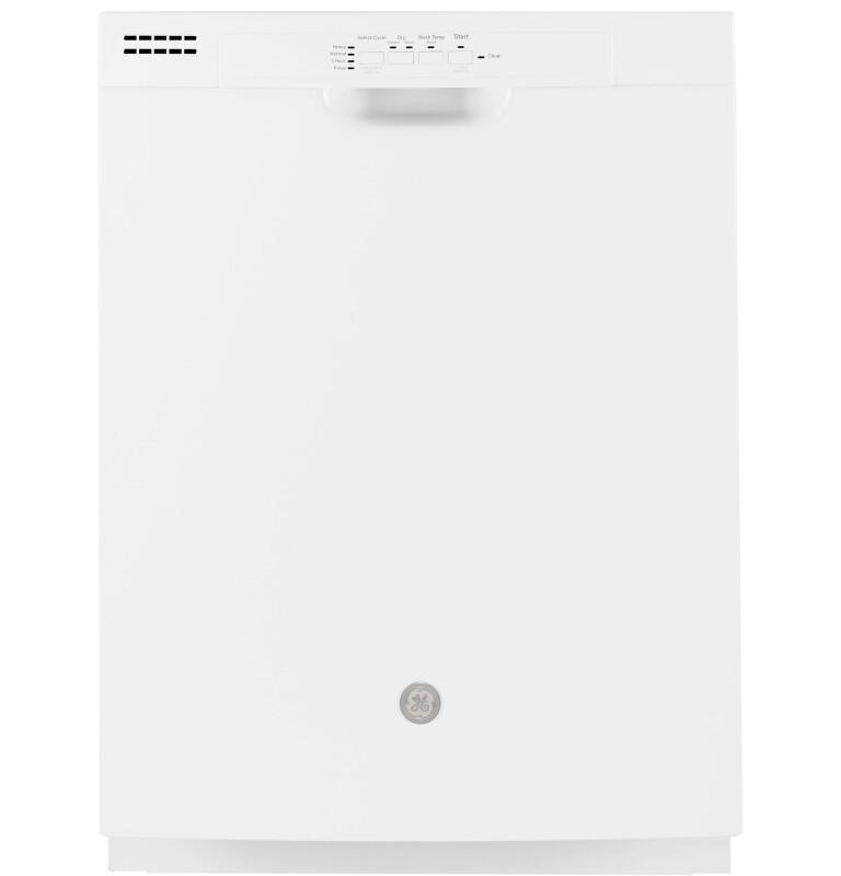Dishwasher with Front Controls and Power Cord GDF511PGMWW