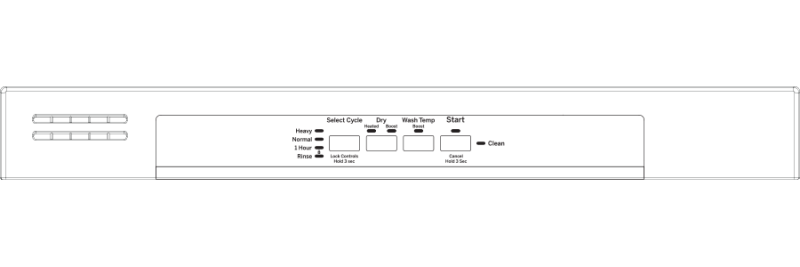 Dishwasher with Front Controls and Power Cord GDF511PSMSS