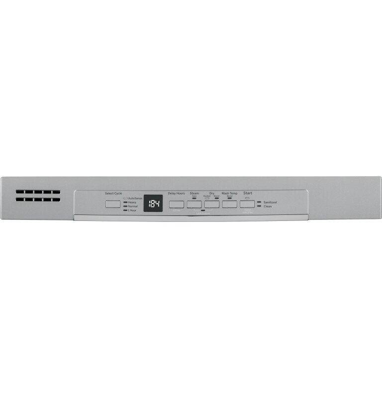 Front Control with Plastic Interior Dishwasher with Sanitize Cycle & Dry Boost GDF530PSMSS
