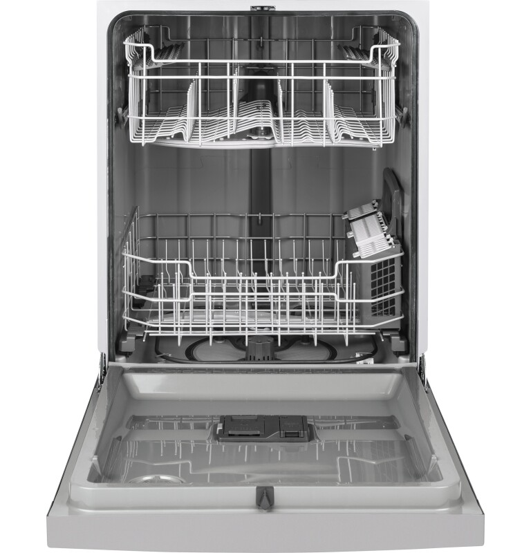 Front Control with Plastic Interior Dishwasher with Sanitize Cycle & Dry Boost GDF530PSMSS