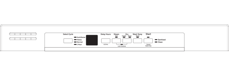 Front Control with Plastic Interior Dishwasher with Sanitize Cycle & Dry Boost GDF530PSMSS