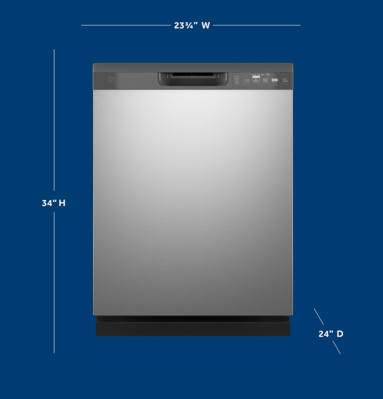 Dishwasher with Front Controls view 24