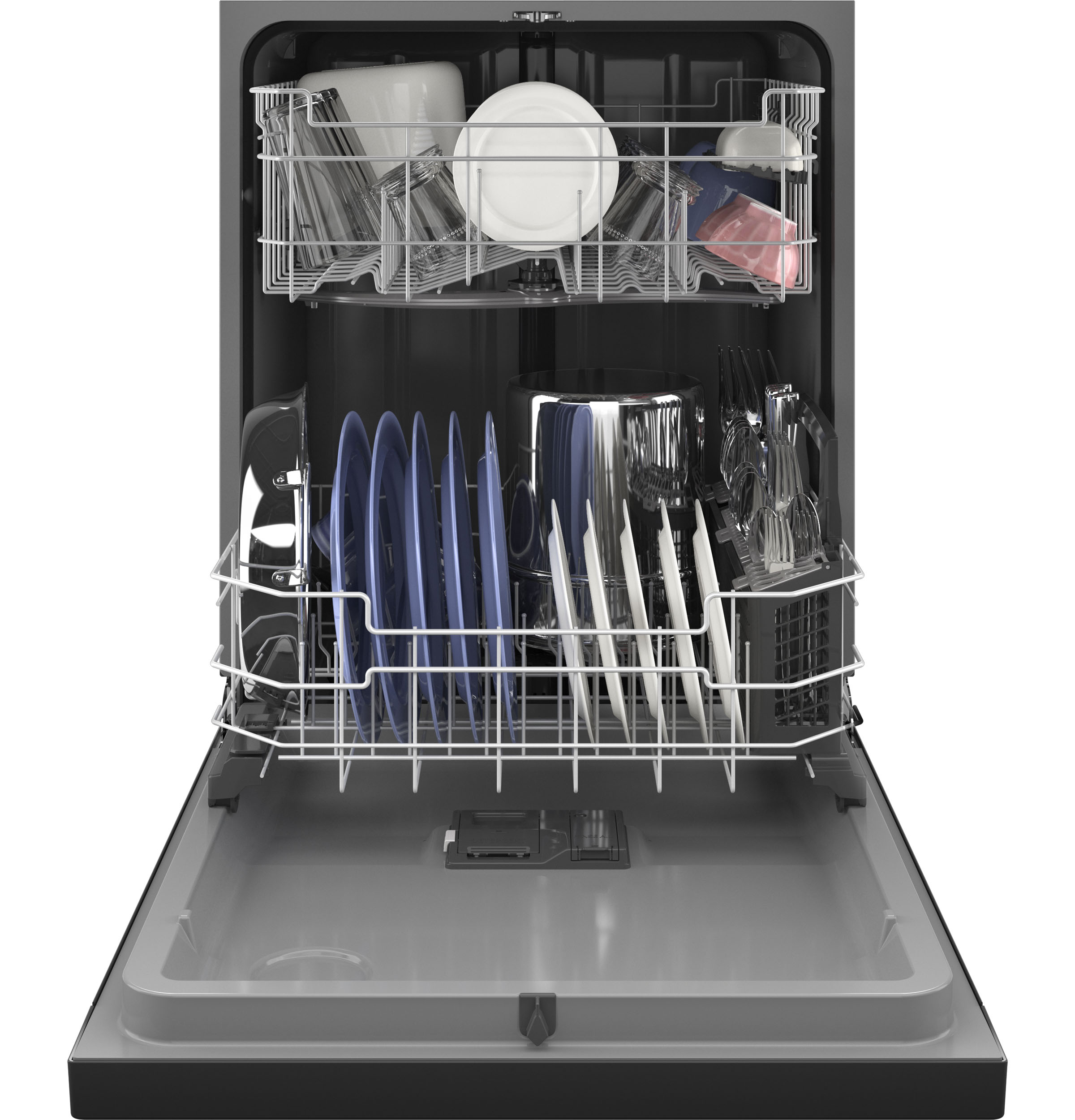 Front Control with Plastic Interior Dishwasher with Sanitize Cycle & Dry Boost view 15