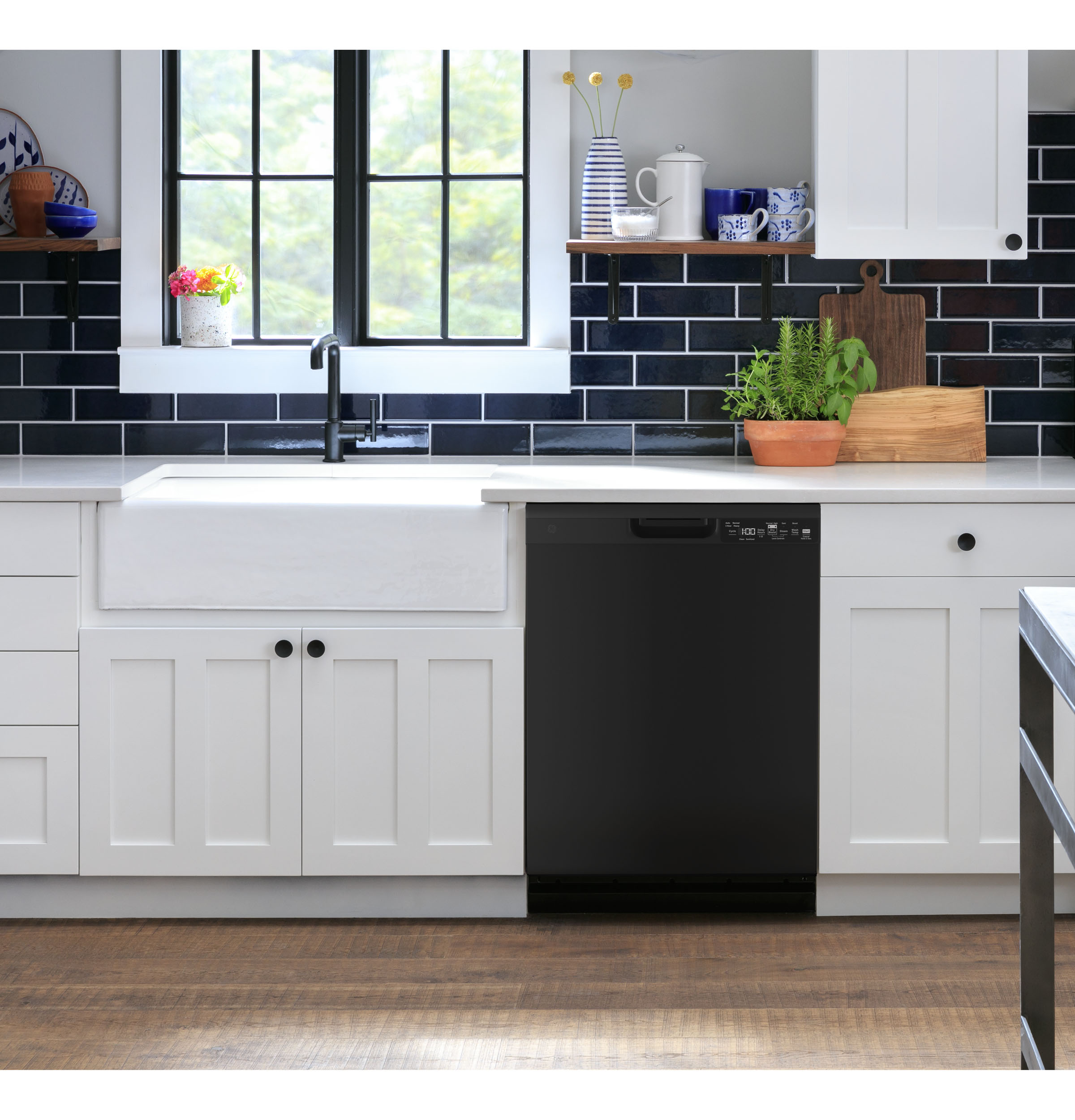 Front Control with Plastic Interior Dishwasher with Sanitize Cycle & Dry Boost view 13