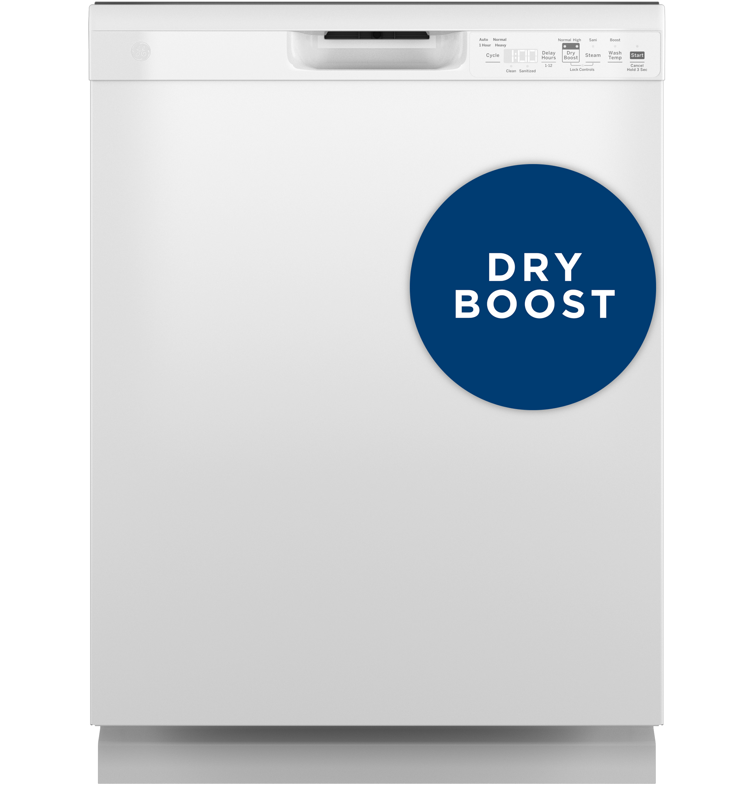 Front Control with Plastic Interior Dishwasher with Sanitize Cycle & Dry Boost view 10