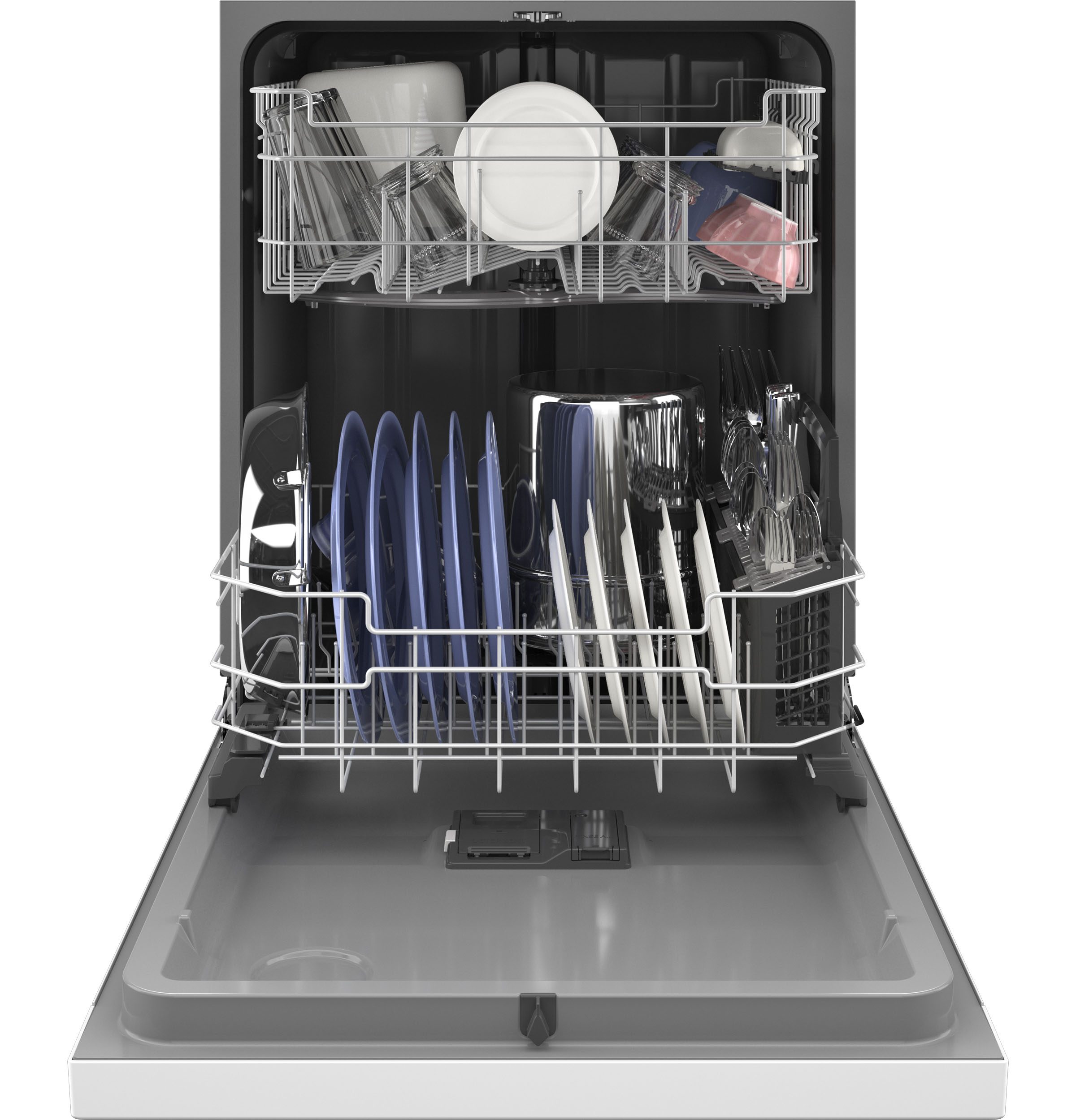 Front Control with Plastic Interior Dishwasher with Sanitize Cycle & Dry Boost view 15