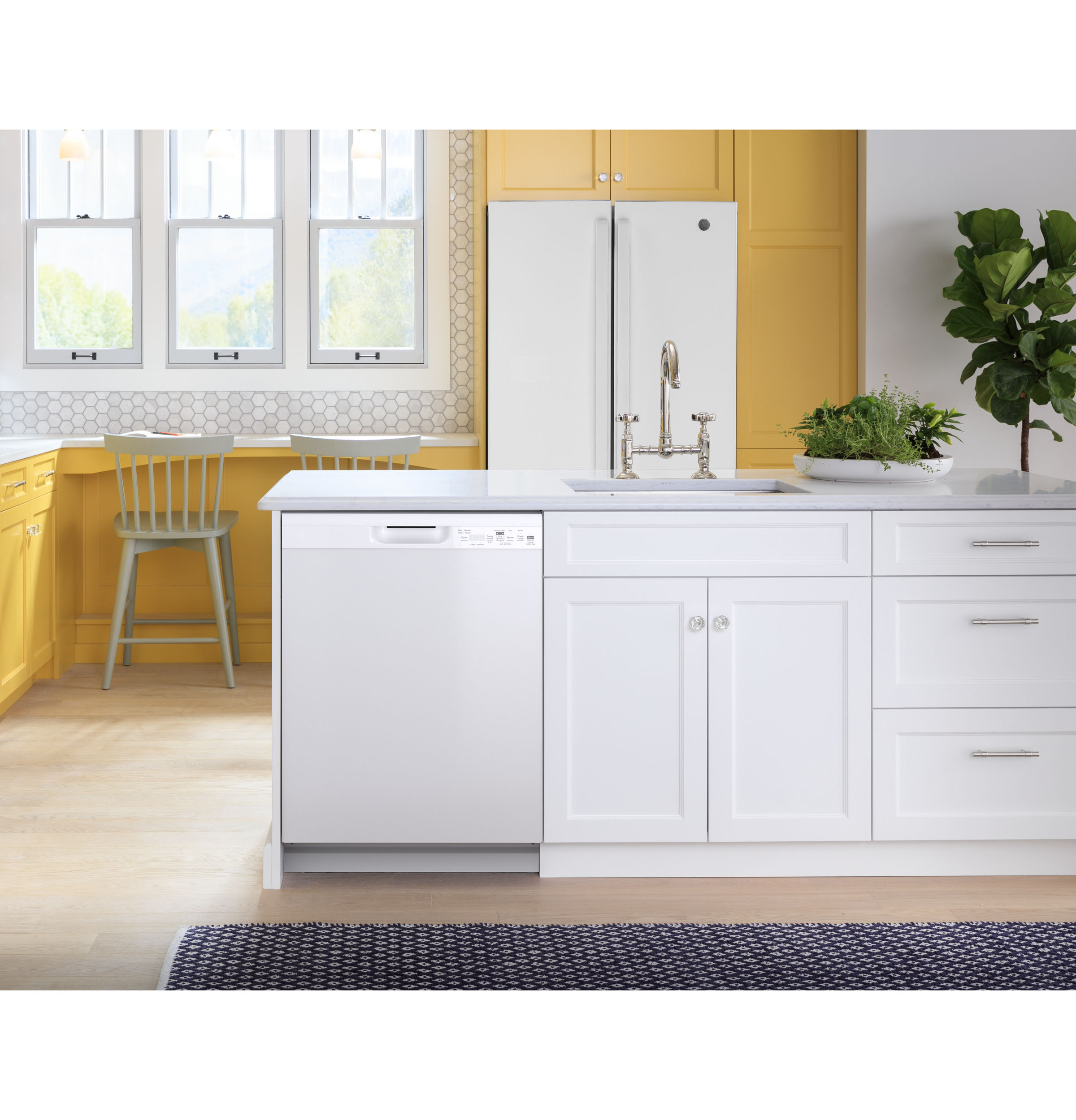 Front Control with Plastic Interior Dishwasher with Sanitize Cycle & Dry Boost view 13