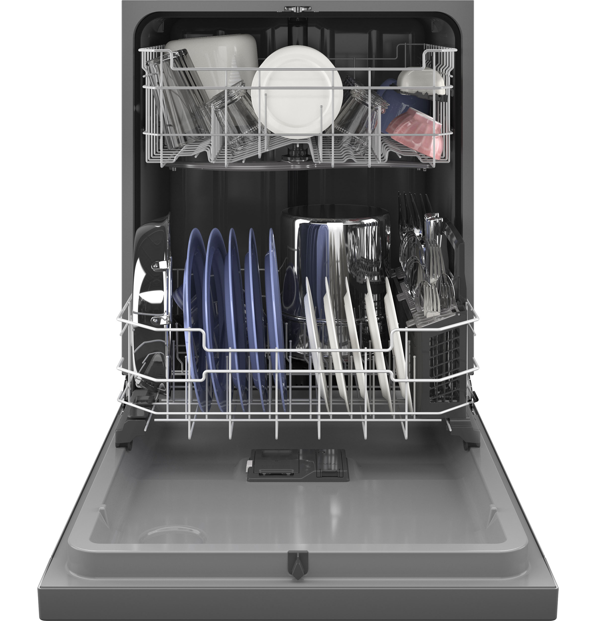Front Control with Plastic Interior Dishwasher with Sanitize Cycle & Dry Boost view 15