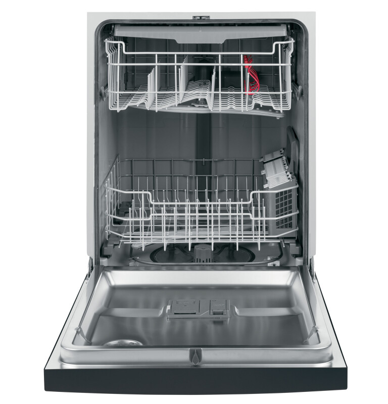 Hybrid Stainless Steel Interior Dishwasher with Front Controls GDF640HFMDS