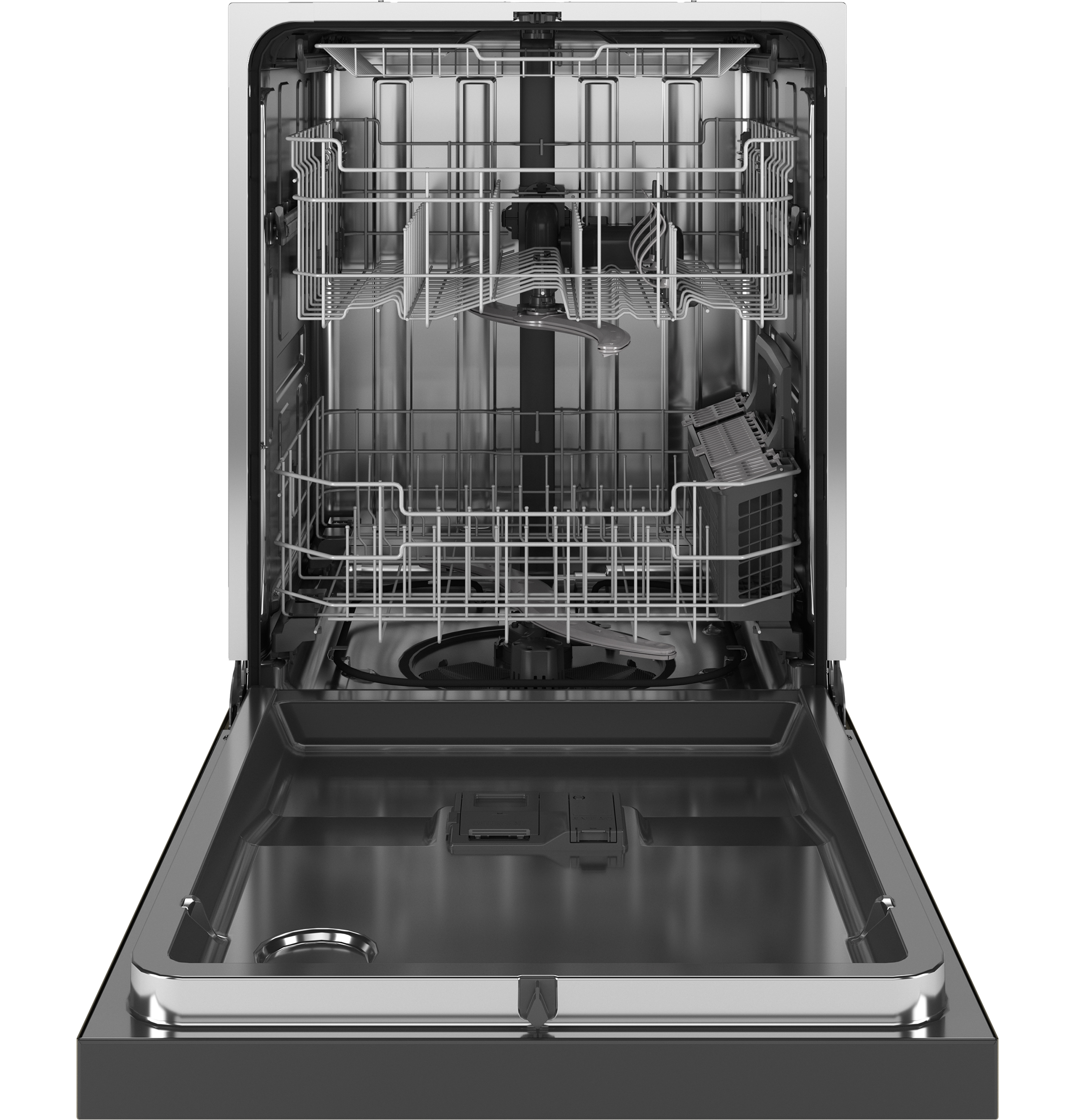 Front Control with Stainless Steel Interior Dishwasher with Sanitize Cycle view 15