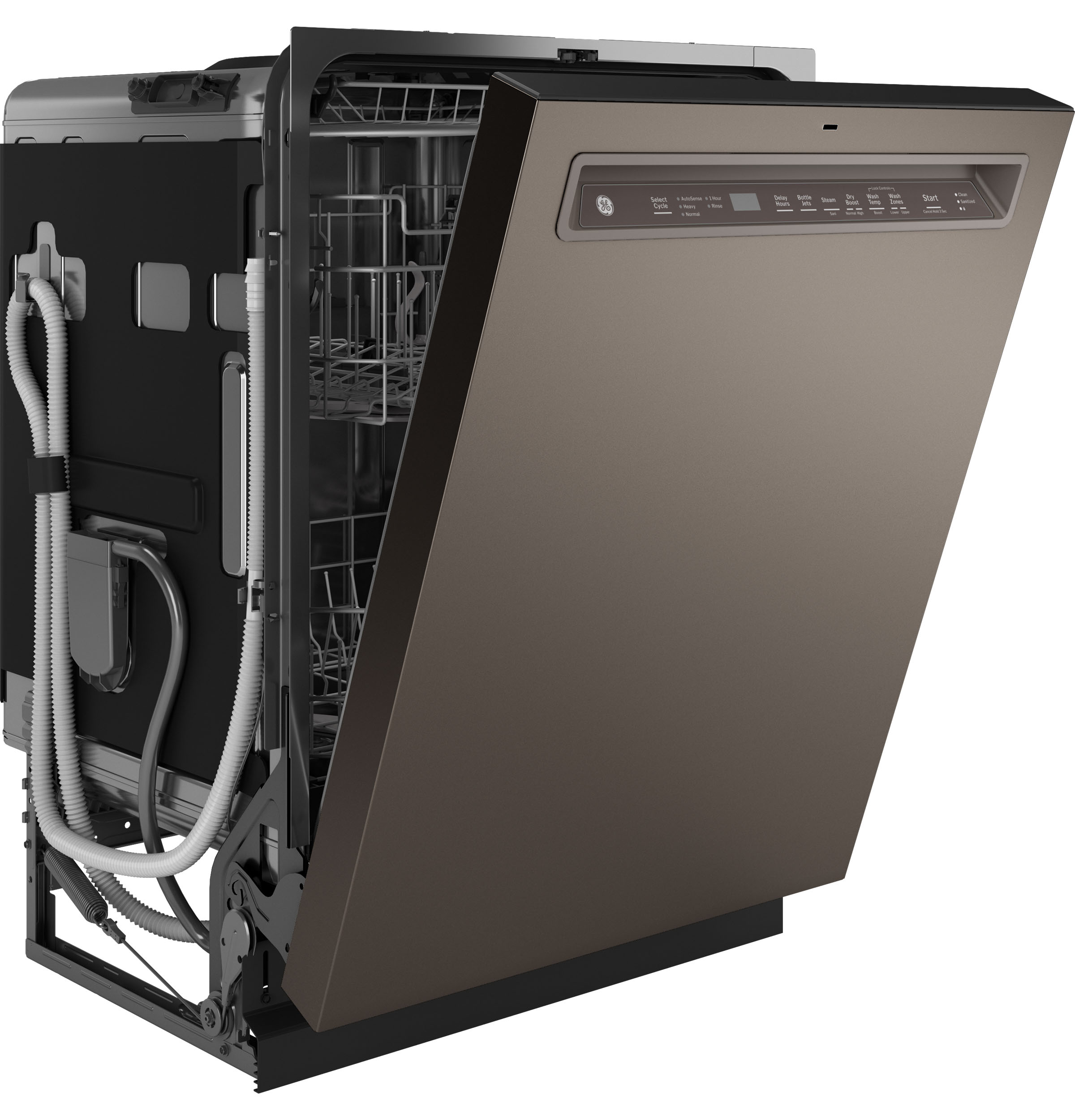 Front Control with Stainless Steel Interior Dishwasher with Sanitize Cycle view 9
