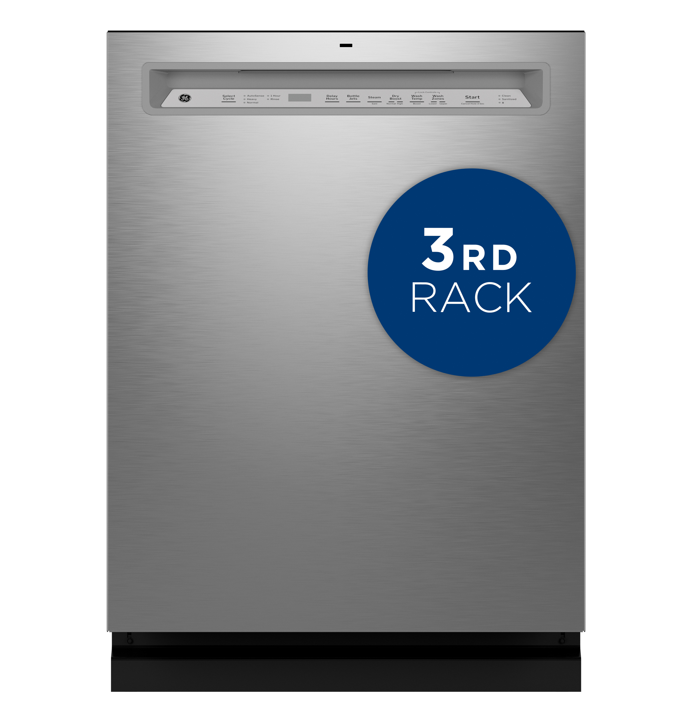 Front Control with Stainless Steel Interior Dishwasher with Sanitize Cycle view 17