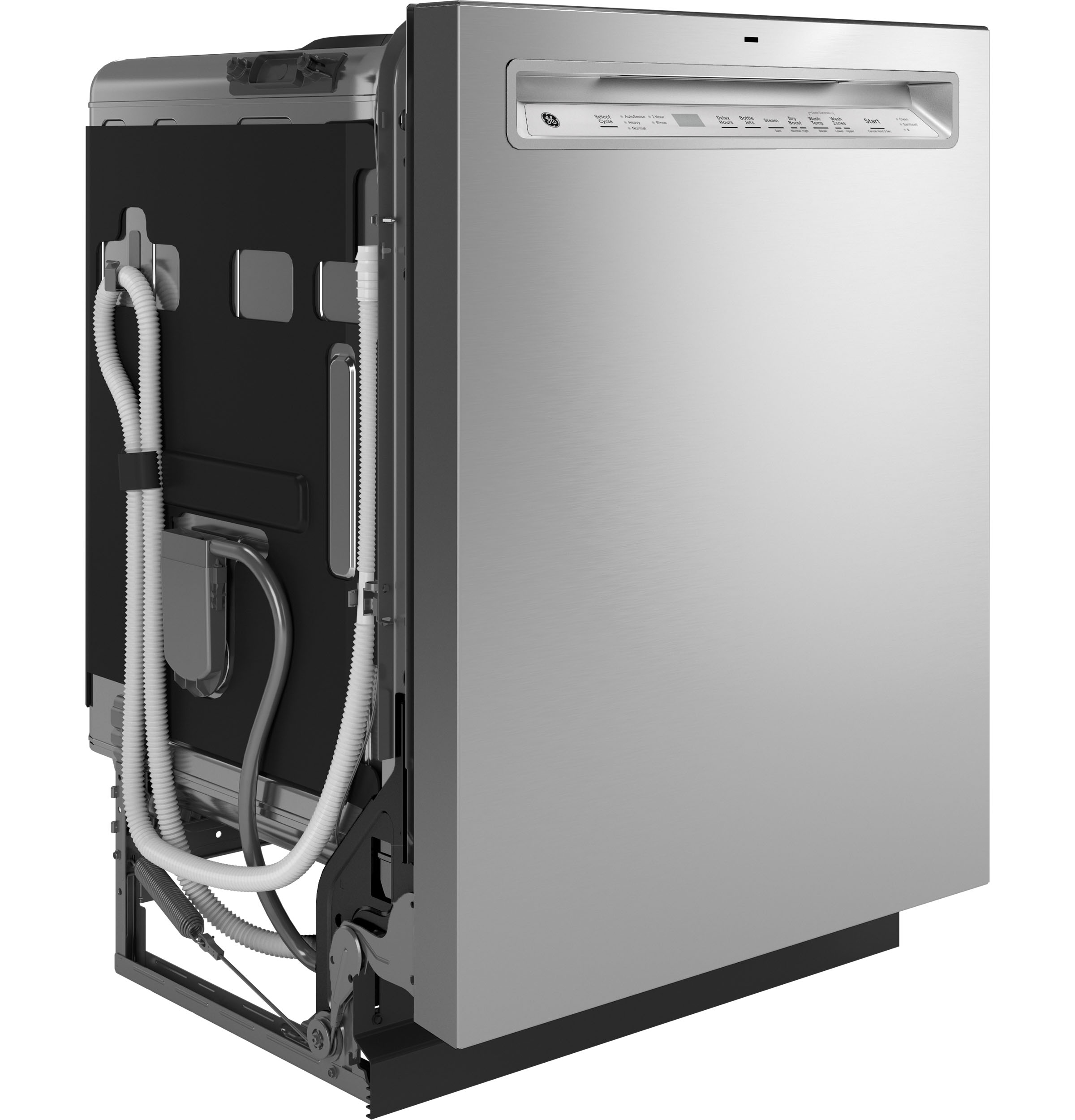 Front Control with Stainless Steel Interior Dishwasher with Sanitize Cycle view 10