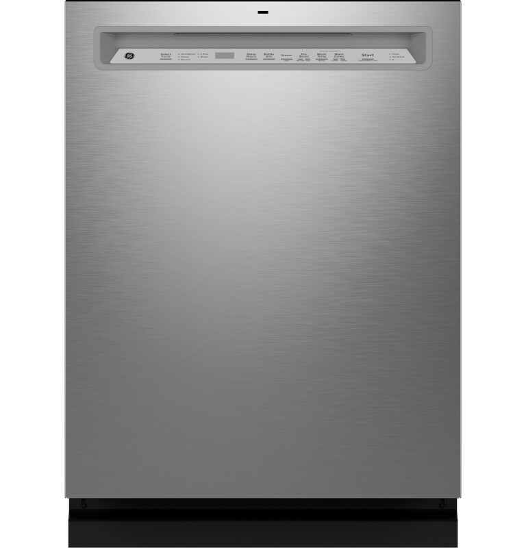 GE Fingerprint Resistant Front Control with Stainless Steel Interior Dishwasher with Sanitize Cycle Fingerprint Resistant Stainless GDF670SYVFS Picture 1