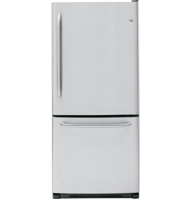 22.3 Cu. Ft. CleanSteel Bottom-Freezer Drawer Refrigerator GDL22KCWSS, product image 2 of 2