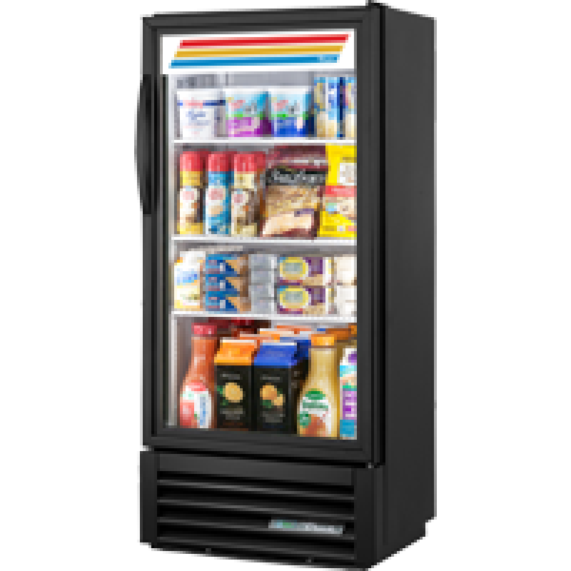 24 7/8" 3-shelf Glass Door Merchandiser GDM10SSLHCTSL01