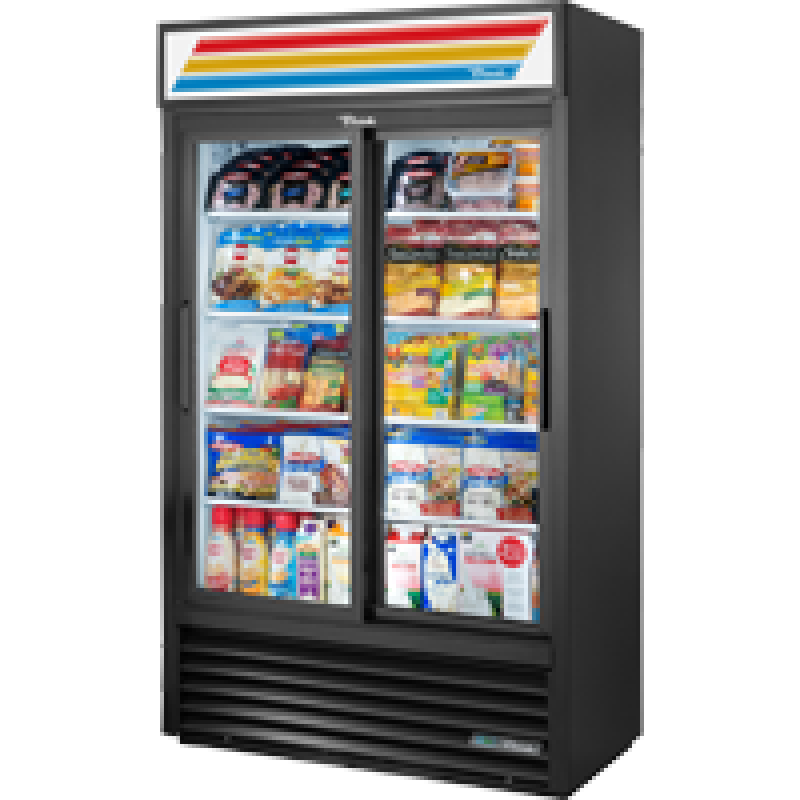 47 1/8" 8-shelf Glass Door Merchandiser GDM41SLHCLD