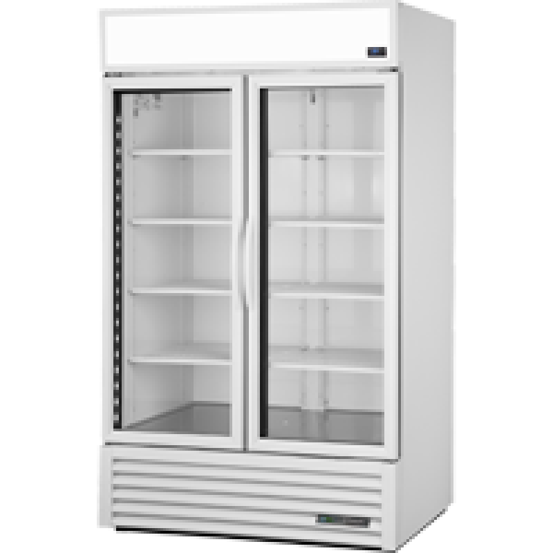 47 1/8" 8-shelf Glass Door Merchandiser GDM43SCIHCTSL01