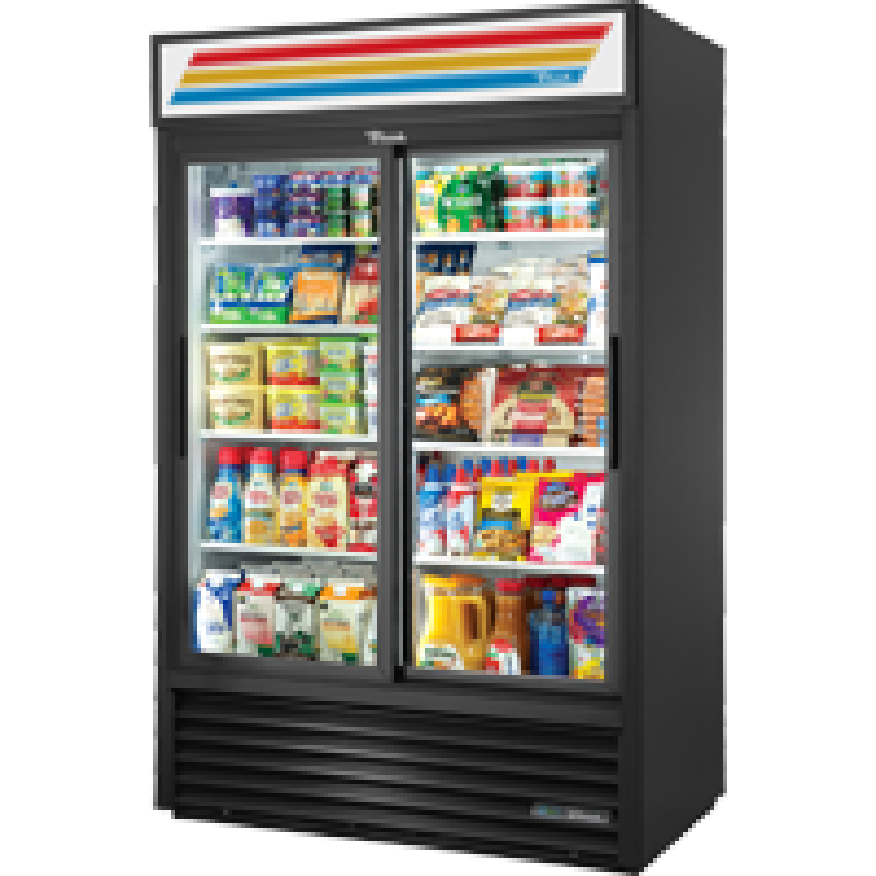 51 1/4" 8-shelf Glass Door Merchandiser GDM45HCLD
