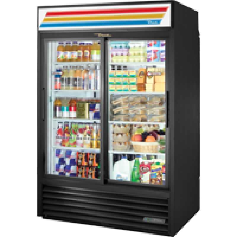 54 1/8" 8-shelf Glass Door Merchandiser GDM47RLHCLD