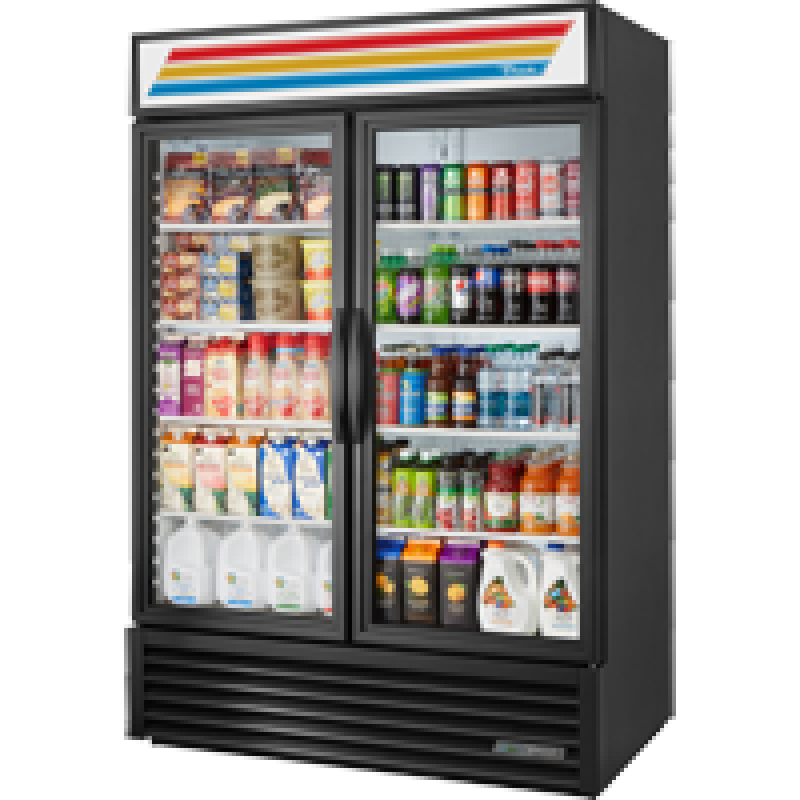54 1/8" 8-shelf Glass Door Merchandiser GDM49HCTSL01