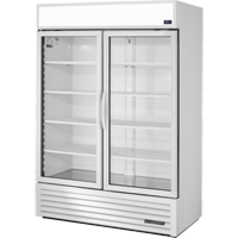 54 1/8" 8-shelf Glass Door Merchandiser GDM49SCIHCTSL01