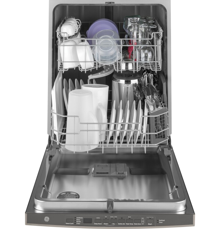 Hybrid Stainless Steel Interior Dishwasher with Hidden Controls view 3