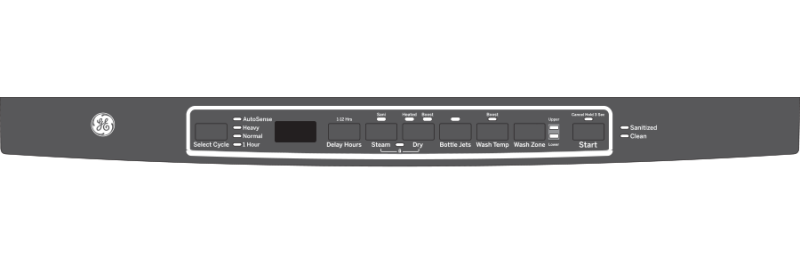 Hybrid Stainless Steel Interior Dishwasher with Hidden Controls view 13