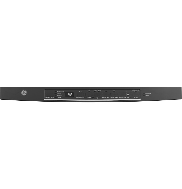 Hybrid Stainless Steel Interior Fingerprint Resistant Dishwasher with Hidden Controls GDP615HYNFS