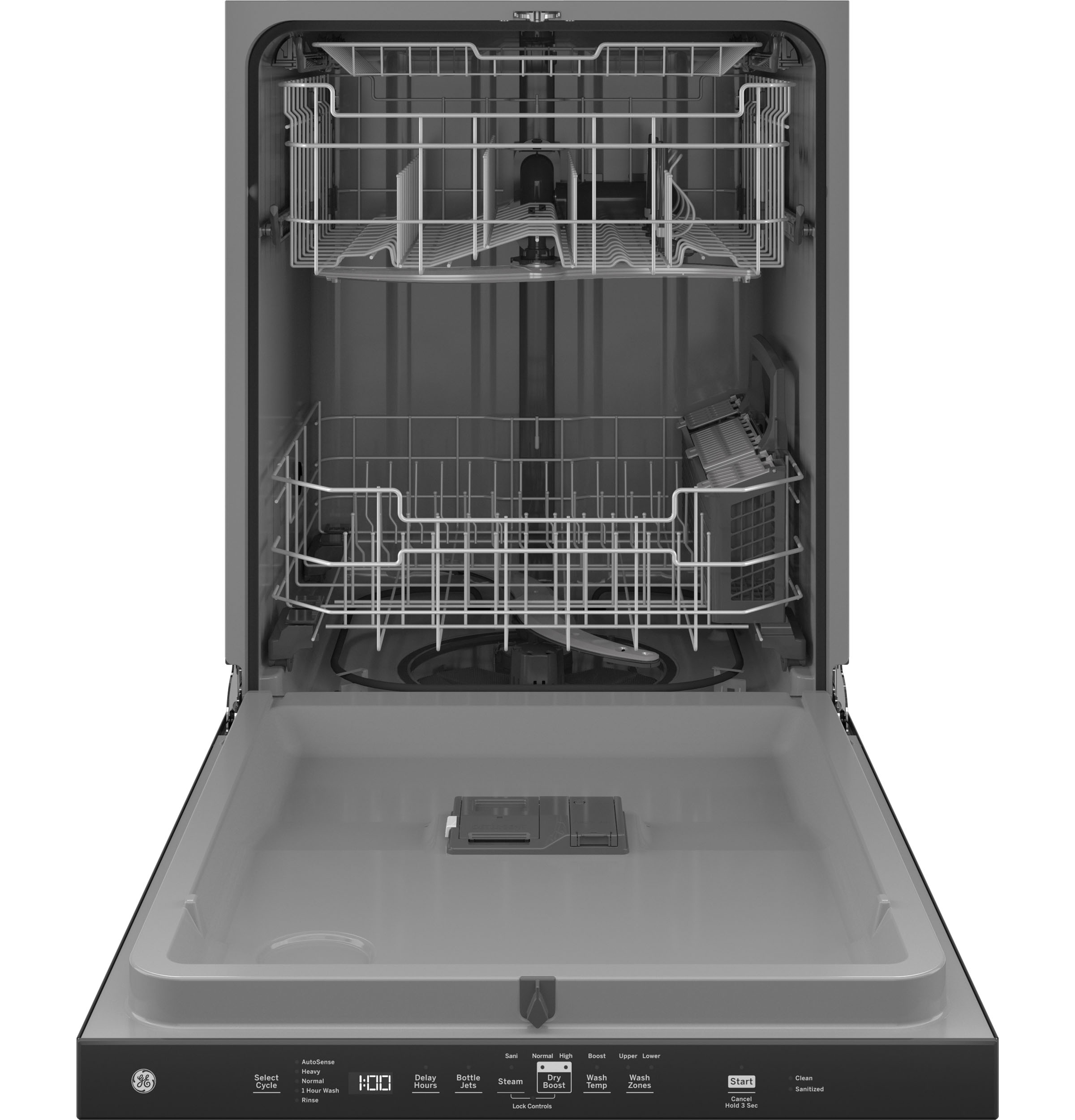 Top Control with Plastic Interior Dishwasher with Sanitize Cycle & Dry Boost view 14