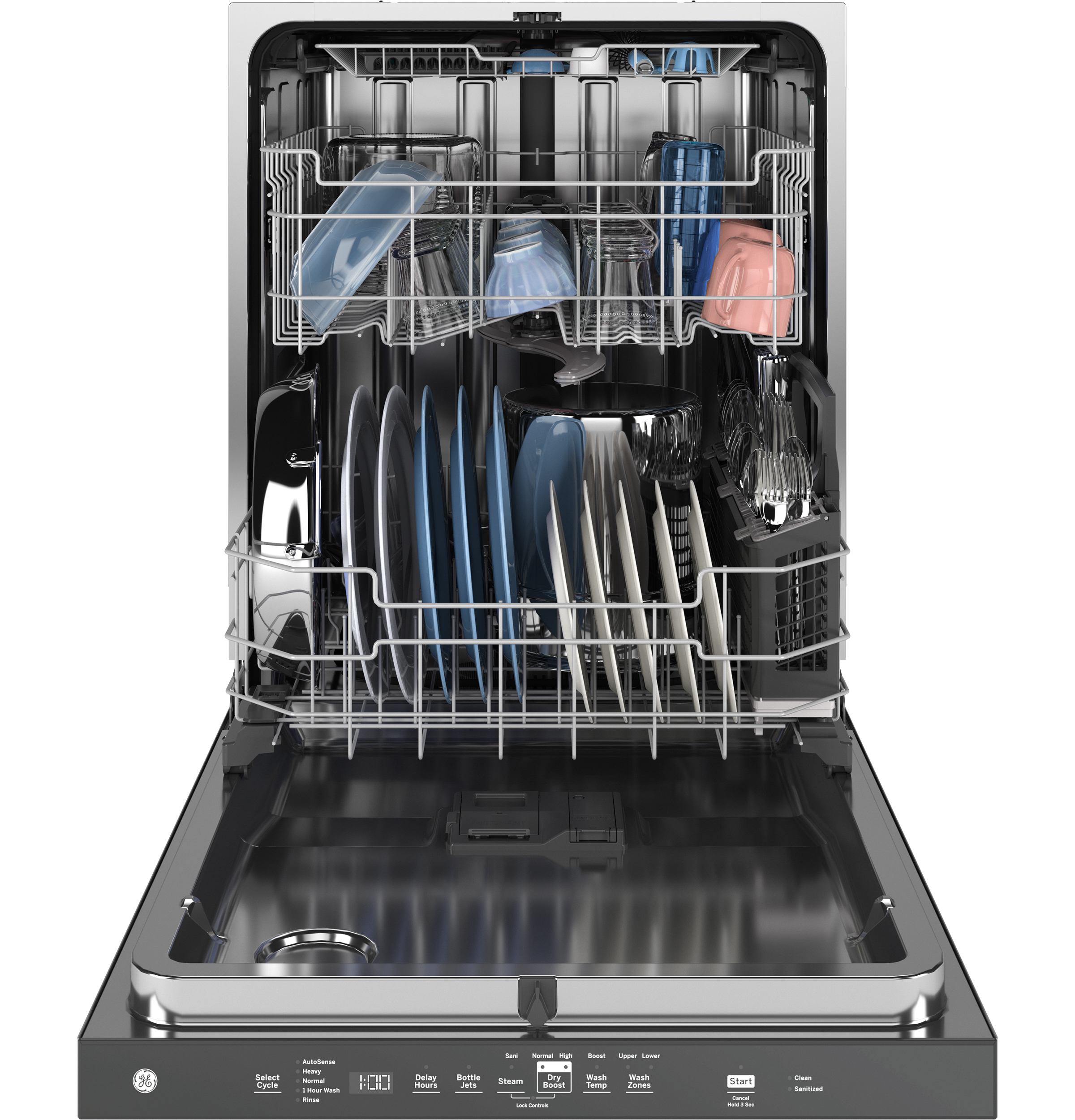 Top Control with Stainless Steel Interior Dishwasher with Sanitize Cycle view 28