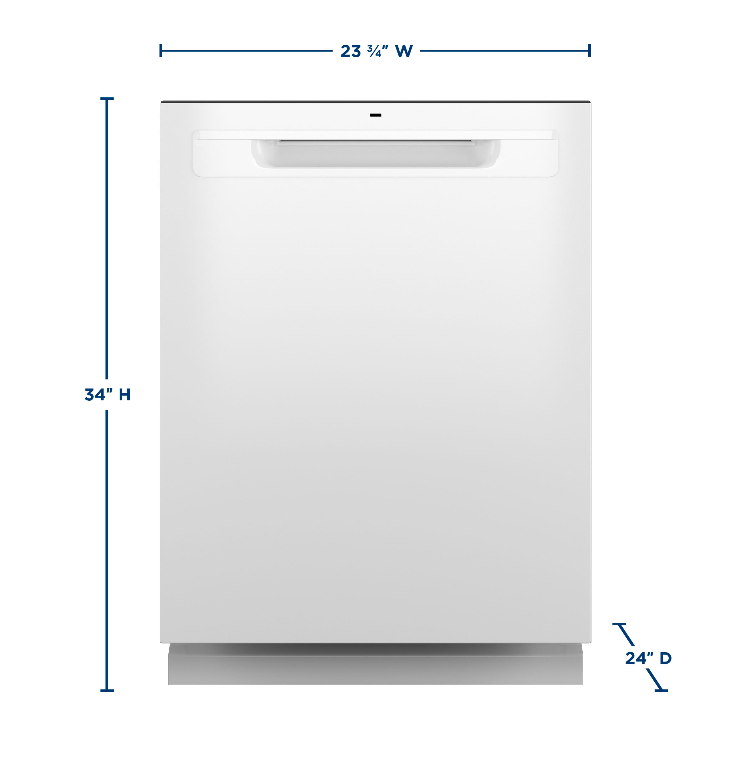 Top Control with Stainless Steel Interior Dishwasher with Sanitize Cycle view 5