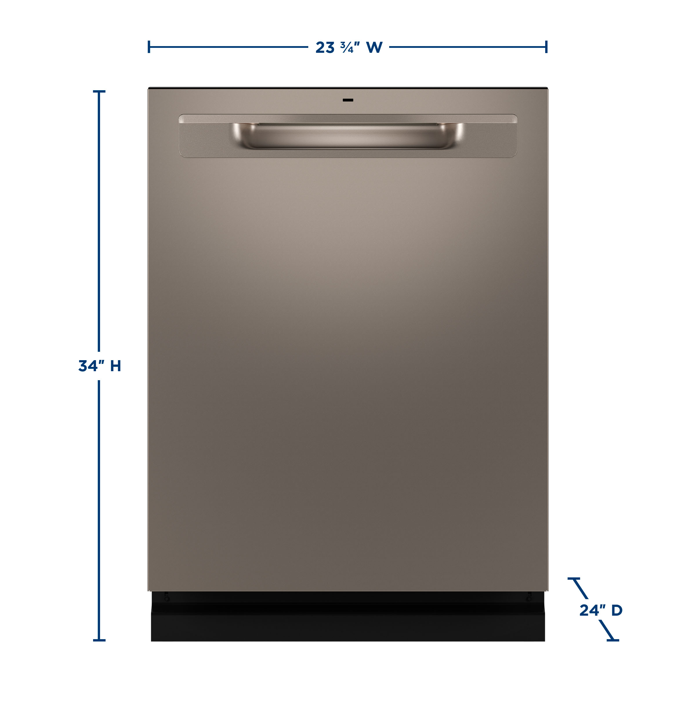 Fingerprint Resistant Top Control with Stainless Steel Interior Dishwasher with Sanitize Cycle view 4